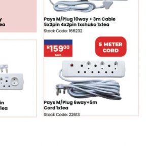 Plug at Africa Cash and Carry