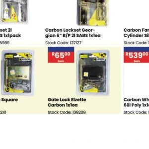 Lock at Africa Cash and Carry