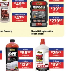 Car polish at Africa Cash and Carry