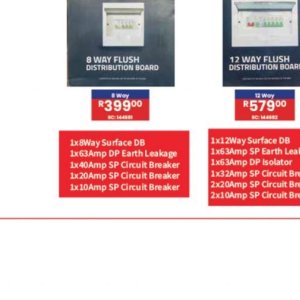 Circuit breaker at Africa Cash and Carry