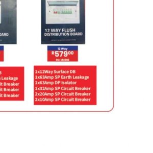 Circuit breaker at Africa Cash and Carry