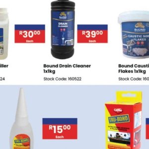 Drain cleaner at Africa Cash and Carry