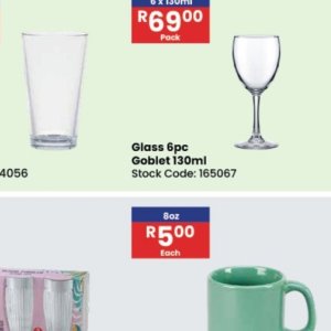 Glass at Africa Cash and Carry