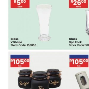 Glass at Africa Cash and Carry