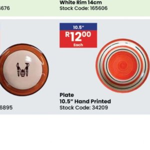 Plate at Africa Cash and Carry