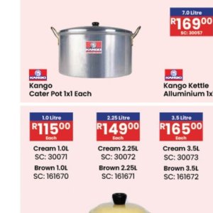 Pot at Africa Cash and Carry