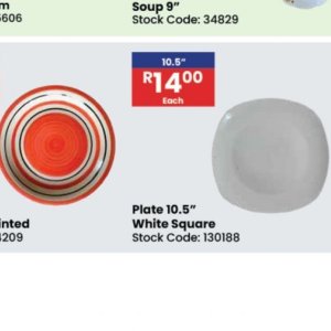 Plate at Africa Cash and Carry