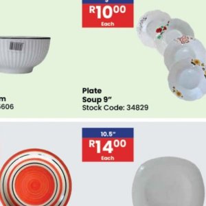 Plate at Africa Cash and Carry