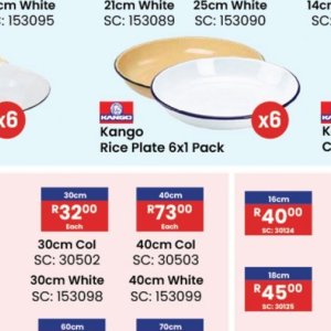 Plate at Africa Cash and Carry