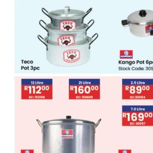 Pot at Africa Cash and Carry