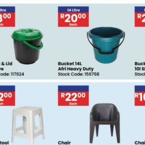 Bucket at Africa Cash and Carry