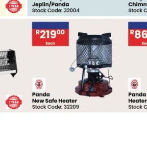 Heater at Africa Cash and Carry