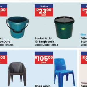 Bucket at Africa Cash and Carry