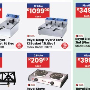 Deep fryer at Africa Cash and Carry