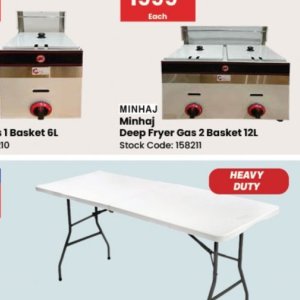 Deep fryer at Africa Cash and Carry