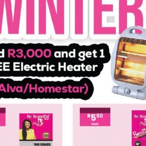 Heater at Africa Cash and Carry