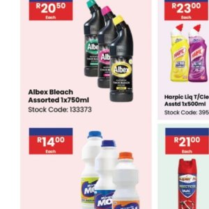 Bleach at Africa Cash and Carry