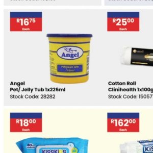 Petroleum jelly at Africa Cash and Carry