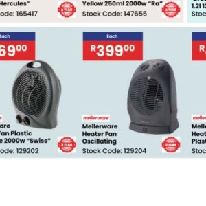 Heater at Africa Cash and Carry