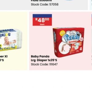 Diapers at Africa Cash and Carry