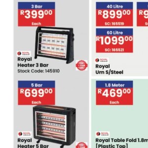 Heater at Africa Cash and Carry