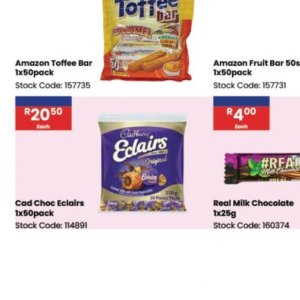 Chocolate at Africa Cash and Carry