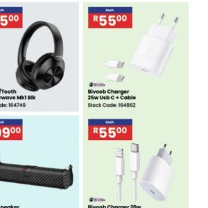 Charger at Africa Cash and Carry