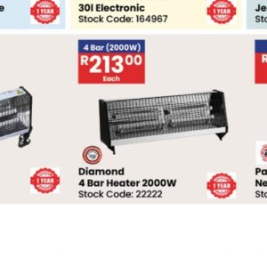 Heater at Africa Cash and Carry