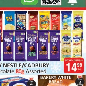 Chocolate at Kit Kat Cash&Carry