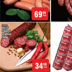 Salami at Kit Kat Cash&Carry