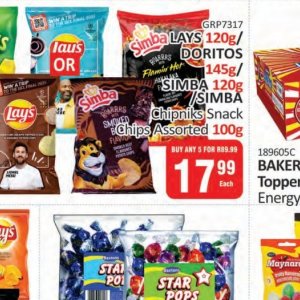 Chips at Kit Kat Cash&Carry