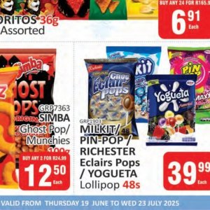 Lollipop at Kit Kat Cash&Carry