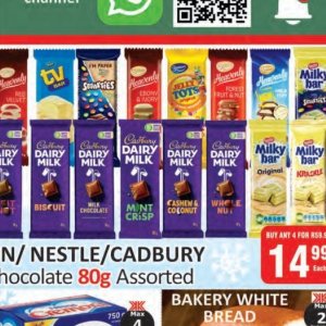 Chocolate at Kit Kat Cash&Carry