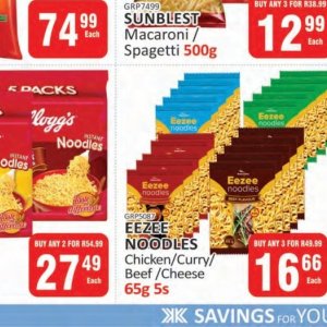 Noodles at Kit Kat Cash&Carry