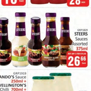 Sauces at Kit Kat Cash&Carry