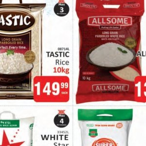 Rice at Kit Kat Cash&Carry