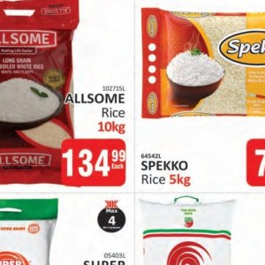 Rice at Kit Kat Cash&Carry