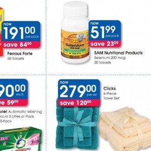  selenium at Clicks
