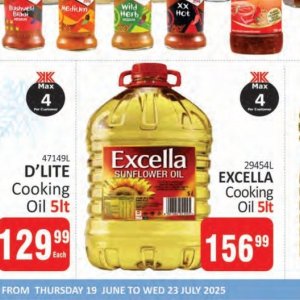 Sunflower oil at Kit Kat Cash&Carry