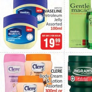 Petroleum jelly at Kit Kat Cash&Carry