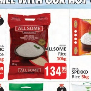 Rice at Kit Kat Cash&Carry