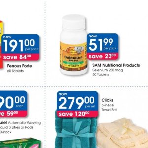  selenium at Clicks