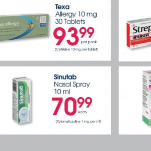 Nasal spray at Clicks