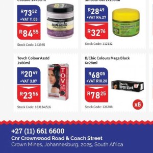   at Africa Cash and Carry