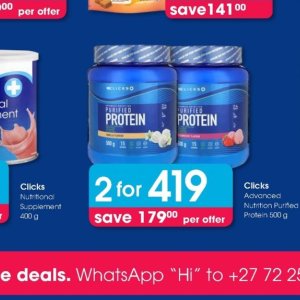  protein at Clicks