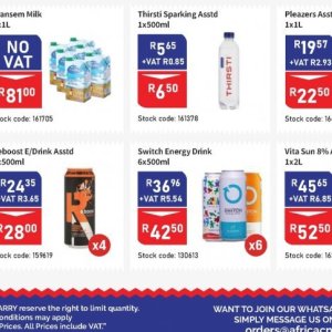 Switch at Africa Cash and Carry
