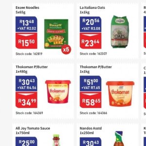 Butter at Africa Cash and Carry