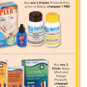 Vitamins at Clicks