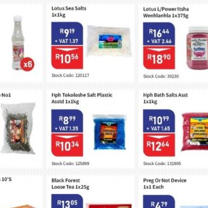 Salt at Africa Cash and Carry