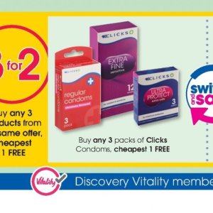 Condoms at Clicks